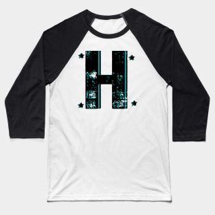 AlphaT H Dynamic Printed Design Baseball T-Shirt